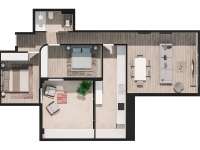 Venta - Piso - apartamento - A-GUARDAMAR DEL SEGURA - Mercadona (300m playa)