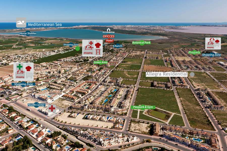 Venta - Bungalow - Chalet - adosado - Rojales - Ciudad Quesada