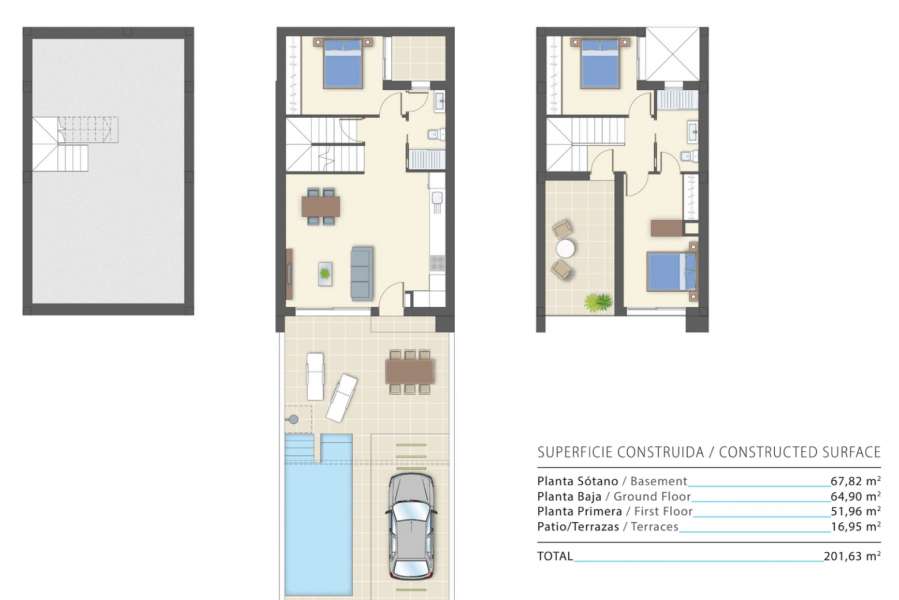 Venta - Bungalow - Chalet - adosado - Rojales - Pueblo Centro