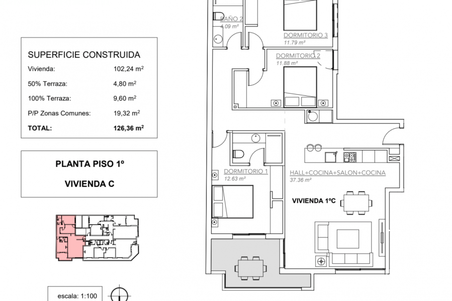 Venta - Piso - apartamento - A-GUARDAMAR DEL SEGURA - Pueblo 