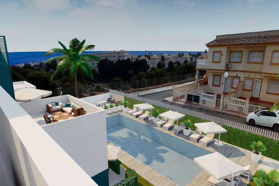 Venta - Piso - apartamento - A-ORIHUELA COSTA - COSTA Playa Flamenca