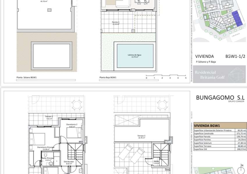 Venta - Bungalow - Chalet - adosado - A-ALICANTE CAPITAL - SAN JUAN PLAYA-GOLF ALICANTE